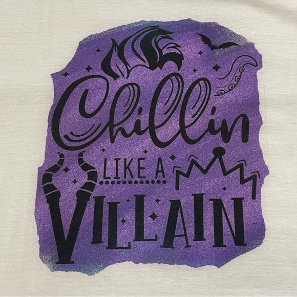 Chillin Like A Villain T-Shirt XL - Picture 3 of 6